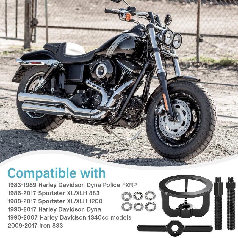 Tutor Auto Clutch Spring Compressor Compression Tool Replacement for Harley Davidson Softail Touring Sportster XL XLH 883 1200 Dyna Buell Models 1990-2017 Replace HD-38515A - Image 2
